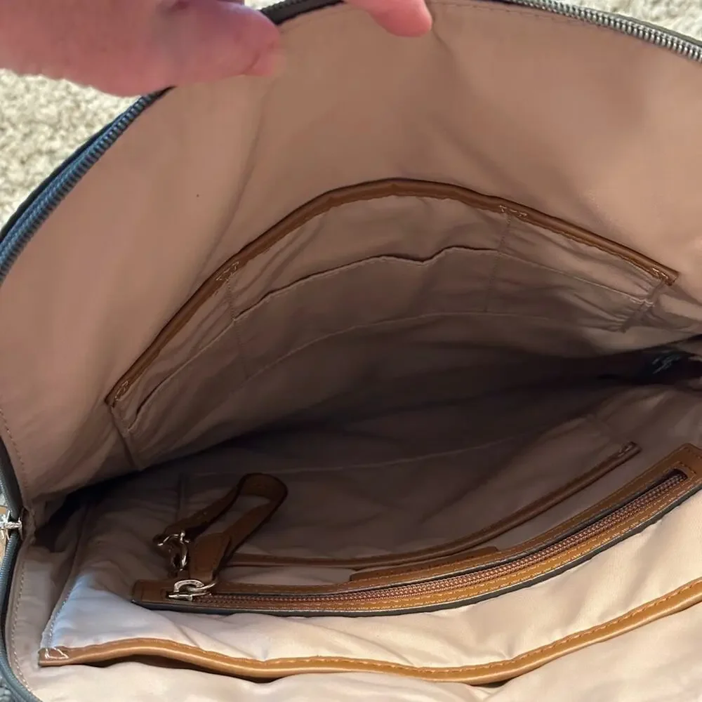 Michael Kors Olive Nylon Backpack - Picture 12 of 16